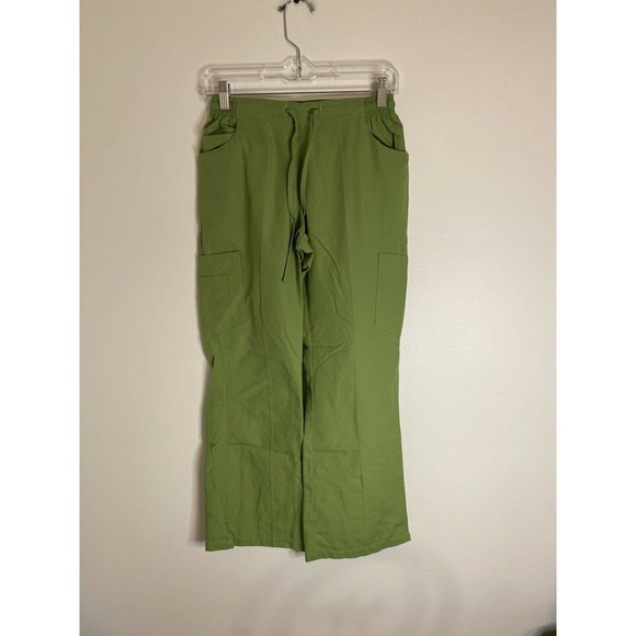 Reina Scrub Bottom Medical Uniform Olive Drawstring Pants XS - Picture 1 of 12